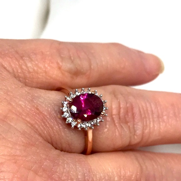 🌹Pink Petalite Ring - Picture 6 of 9